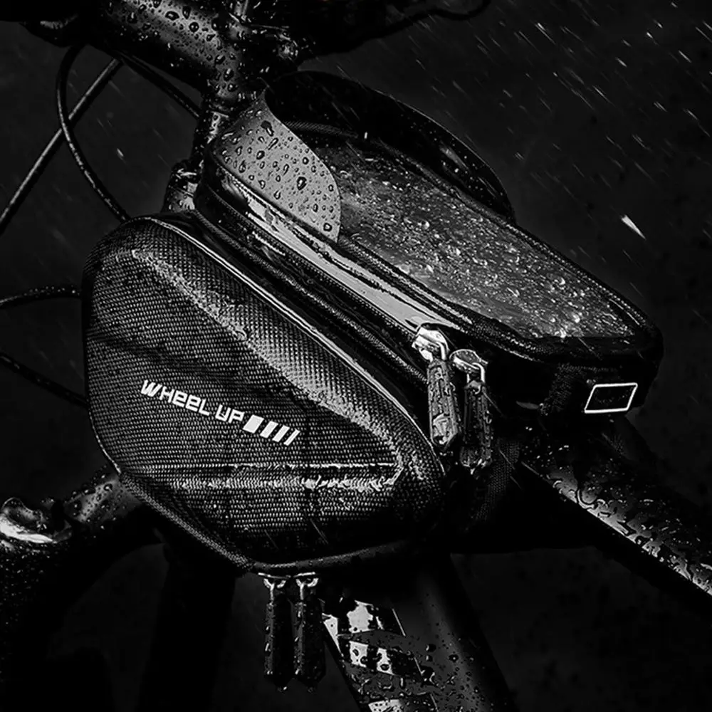 Bicycle Bag Front Tube Bag Luggage Rack Waterproof Polyester PU For Frame Pannier Cycling Bicycle Accessories Mountain Bike
Bicycle Bag Front Tube Bag Luggage Rack Waterproof Polyester PU For Frame Pannier Cycling Bicycle Accessories Mountain Bike
