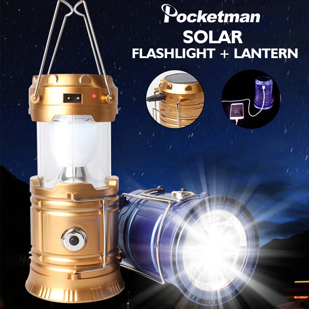 Camping Lamp USB Rechargeable Camping Light Outdoor Tent Light Lantern Solar Power Collapsible Lamp light Emergency Torch
Camping Lamp USB Rechargeable Camping Light Outdoor Tent Light Lantern Solar Power Collapsible Lamp light Emergency Torch