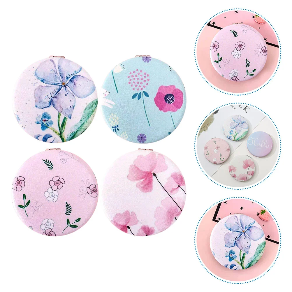 4Pcs Mini Compact Mirrors Travel Makeup Mirrors Compact Pocket Mirrors Round Hand Mirrors
4Pcs Mini Compact Mirrors Travel Makeup Mirrors Compact Pocket Mirrors Round Hand Mirrors