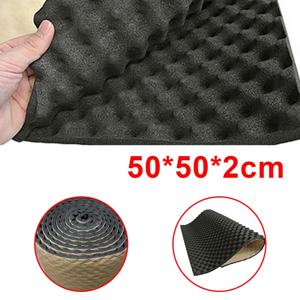 Hot 100x50cm Car Sound Deadener Mat Insulation Acoustic Dampening Foam Subwoofer Mat autos Heat Insulation Cotton Accessories
Hot 100x50cm Car Sound Deadener Mat Insulation Acoustic Dampening Foam Subwoofer Mat autos Heat Insulation Cotton Accessories