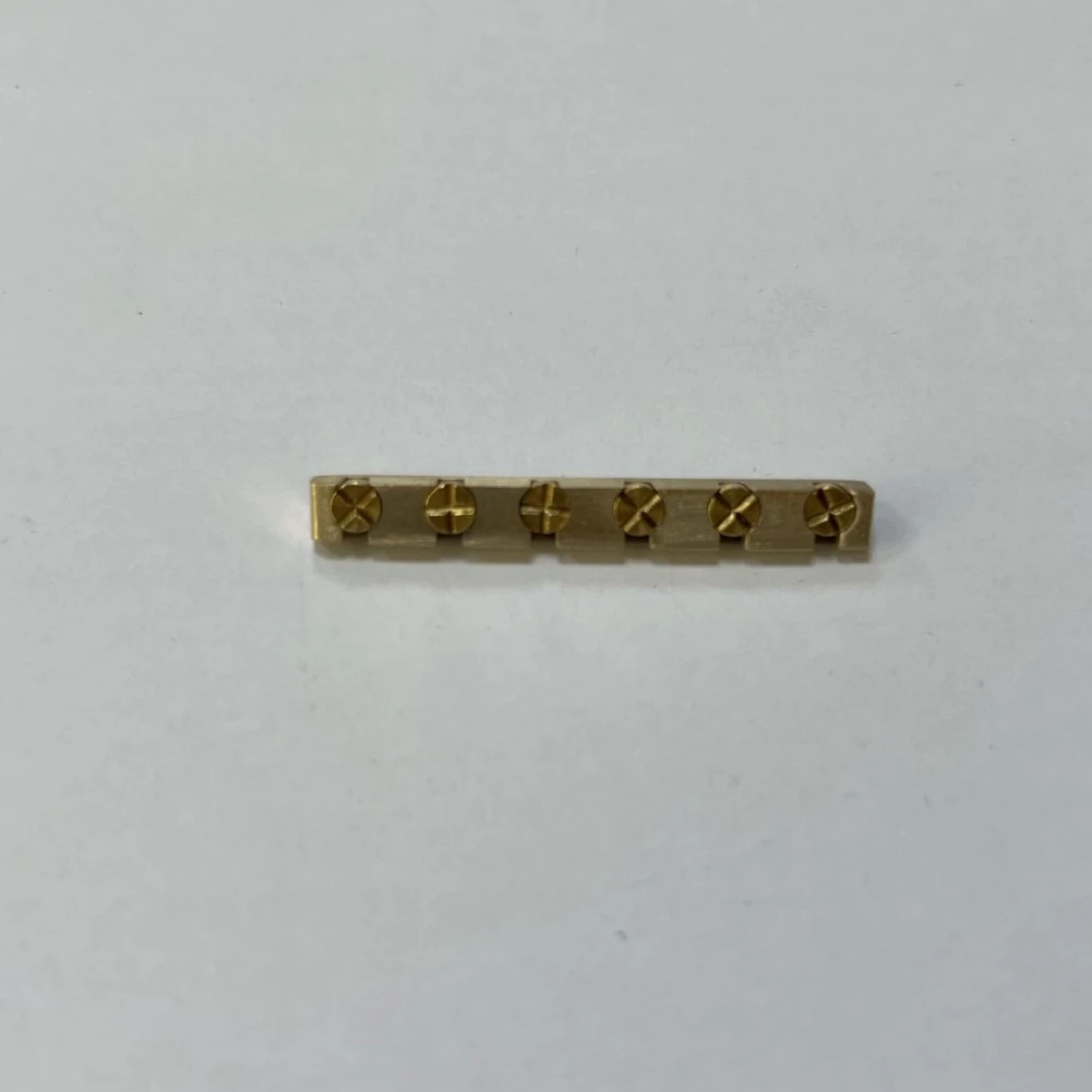 Height Adjustable Guitar Brass Nut 42.2mm 43mm Split Regulation Nut Replacement Parts For ST LP Electric Guitar
Height Adjustable Guitar Brass Nut 42.2mm 43mm Split Regulation Nut Replacement Parts For ST LP Electric Guitar