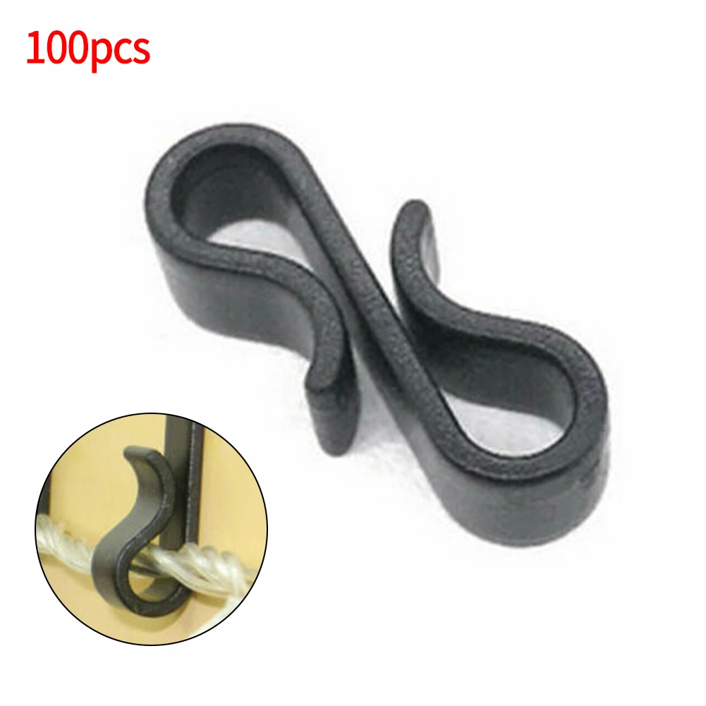 Hooking Gutter Hooks Christmas Decoration Black Heavy Duty Clips LED Fairy Lights Plastic Reused 100PC Accessories
Hooking Gutter Hooks Christmas Decoration Black Heavy Duty Clips LED Fairy Lights Plastic Reused 100PC Accessories