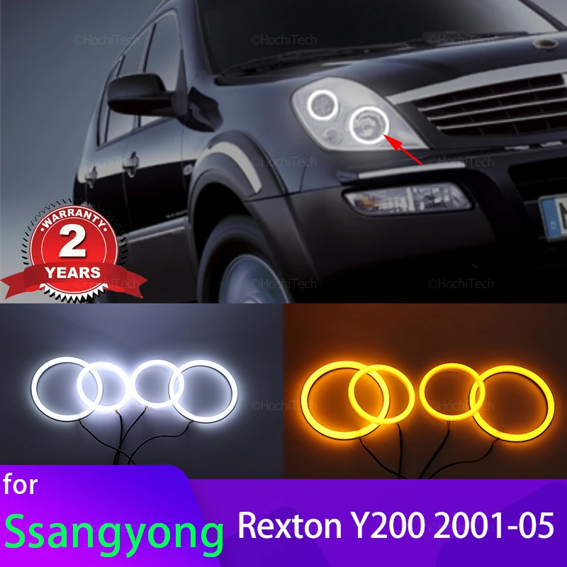 Switchback хлопсветильник кольца с ореолом Для Ssangyong Rexton Y200 2001-2005, модификация передних фар для автомобильного стайлинга
Switchback хлопсветильник кольца с ореолом Для Ssangyong Rexton Y200 2001-2005, модификация передних фар для автомобильного стайлинга