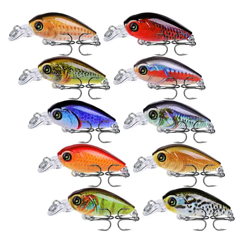 45mm/4g Artificial Bait Floating Fishing Lure Plastic Colorful Bionic Fishing Lures Outdoor Bait Fishing Accessories Crankbait
45mm/4g Artificial Bait Floating Fishing Lure Plastic Colorful Bionic Fishing Lures Outdoor Bait Fishing Accessories Crankbait