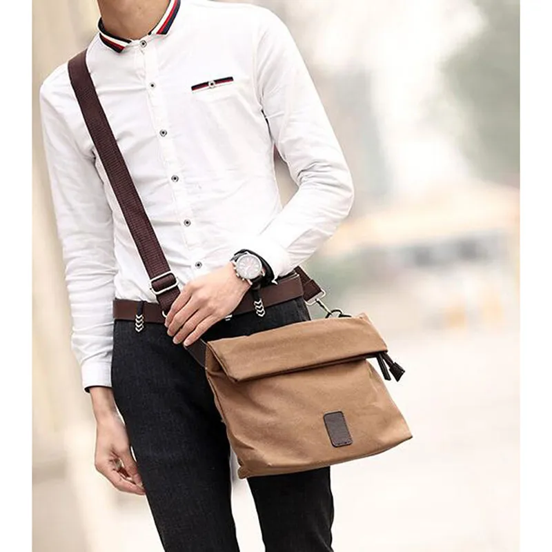 New Original Design Men Bag Good Quality Canvas Shoulder Bags Crossbody Bags For Men Present Purse Vintage Canvas Shoulder Bag
New Original Design Men Bag Good Quality Canvas Shoulder Bags Crossbody Bags For Men Present Purse Vintage Canvas Shoulder Bag