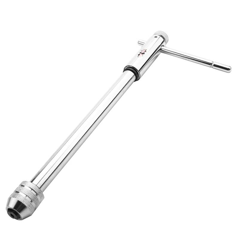 M5-M12 Lengthen Reversible T Handle Ratchet Tap Taps Wrenches Wire Tapping Wrench Adjustable Holder Tool Tapping Threading
M5-M12 Lengthen Reversible T Handle Ratchet Tap Taps Wrenches Wire Tapping Wrench Adjustable Holder Tool Tapping Threading