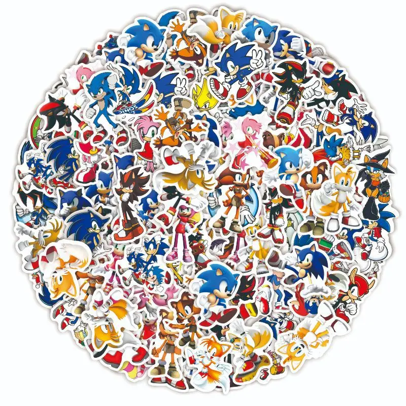 Sonic 100 Pcs Cartoon Graffiti Waterproof Sticker Anime Characters Can Be Repeatedly Pasted Without Leaving Any Adhesive
Sonic 100 Pcs Cartoon Graffiti Waterproof Sticker Anime Characters Can Be Repeatedly Pasted Without Leaving Any Adhesive