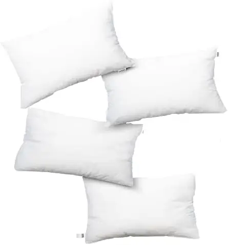 Throw 24"x24" Inches Decorative Pillow Insert Square Throw Pillow Inserts 4 Pack Premium Down Alternative Polyester Pil
Throw 24"x24" Inches Decorative Pillow Insert Square Throw Pillow Inserts 4 Pack Premium Down Alternative Polyester Pil