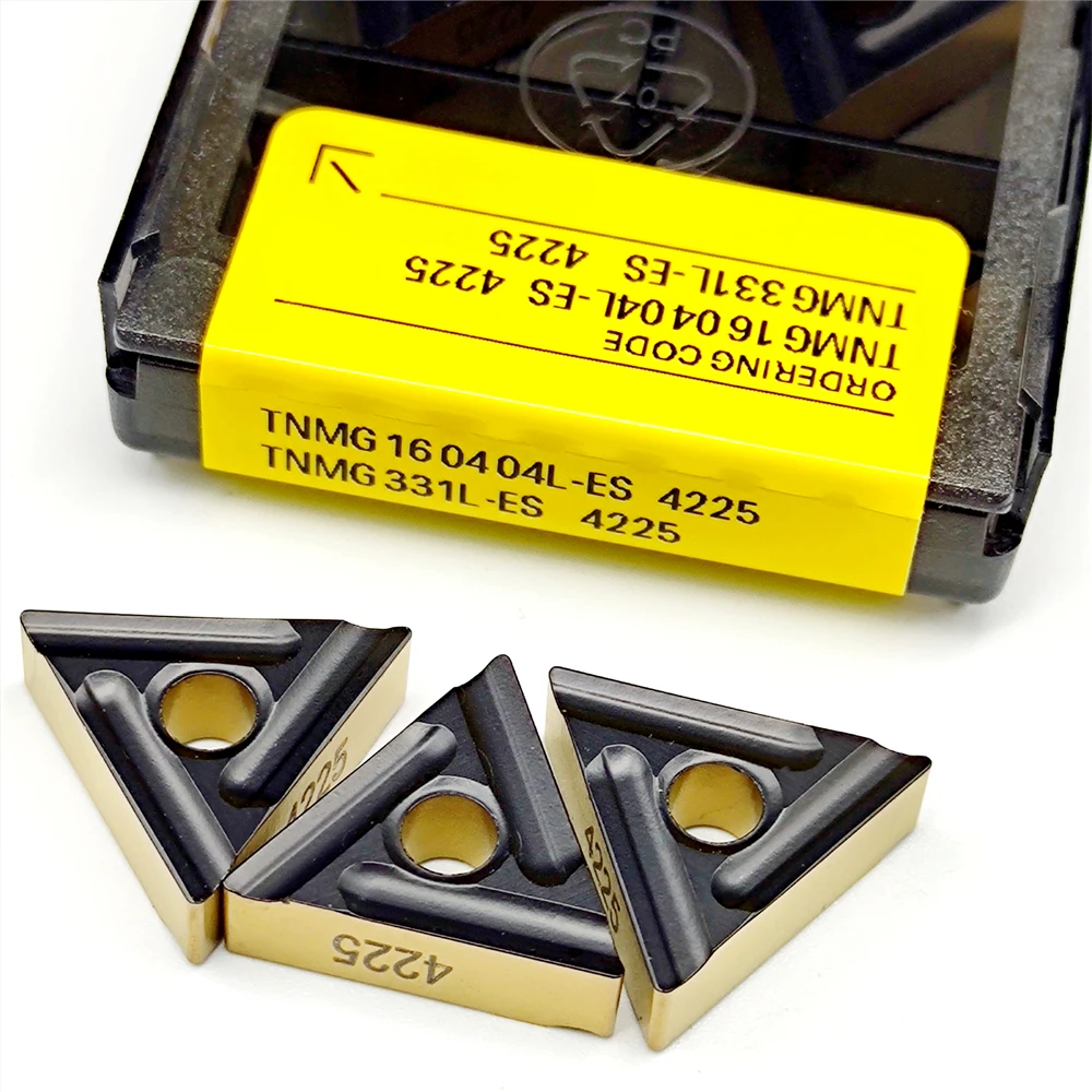 High Quality TNMG160404L ES4225 Turning Tools Carbide Inserts Cutting CNC Metal Milling TNMG 160404L For Steel And Stainless
High Quality TNMG160404L ES4225 Turning Tools Carbide Inserts Cutting CNC Metal Milling TNMG 160404L For Steel And Stainless