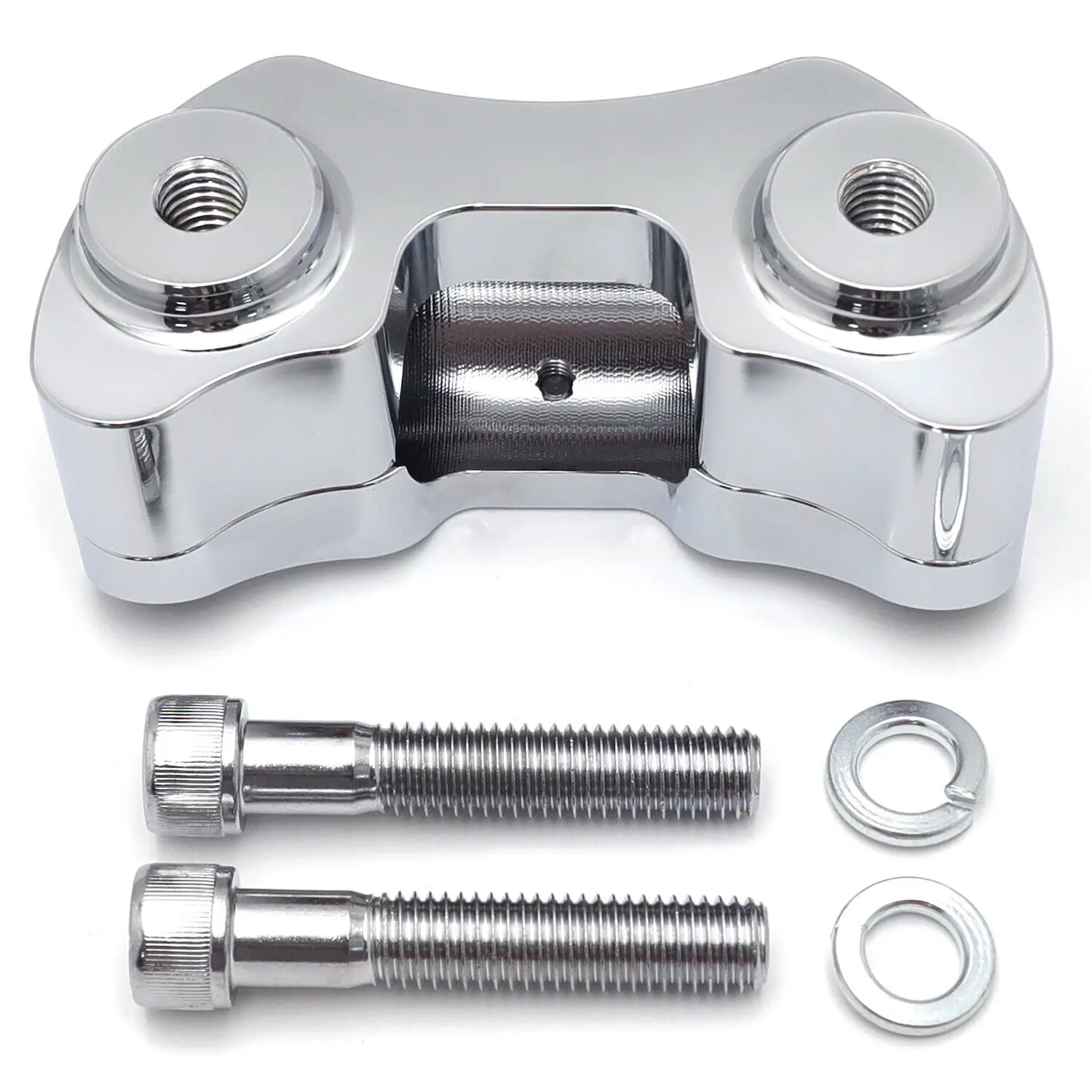 Хромированные рулевые подъемники True 1 1/4 дюйма, бруски диаметром для 1997 и новее, аксессуары для мотоциклов Harley Davidson Road King
Хромированные рулевые подъемники True 1 1/4 дюйма, бруски диаметром для 1997 и новее, аксессуары для мотоциклов Harley Davidson Road King