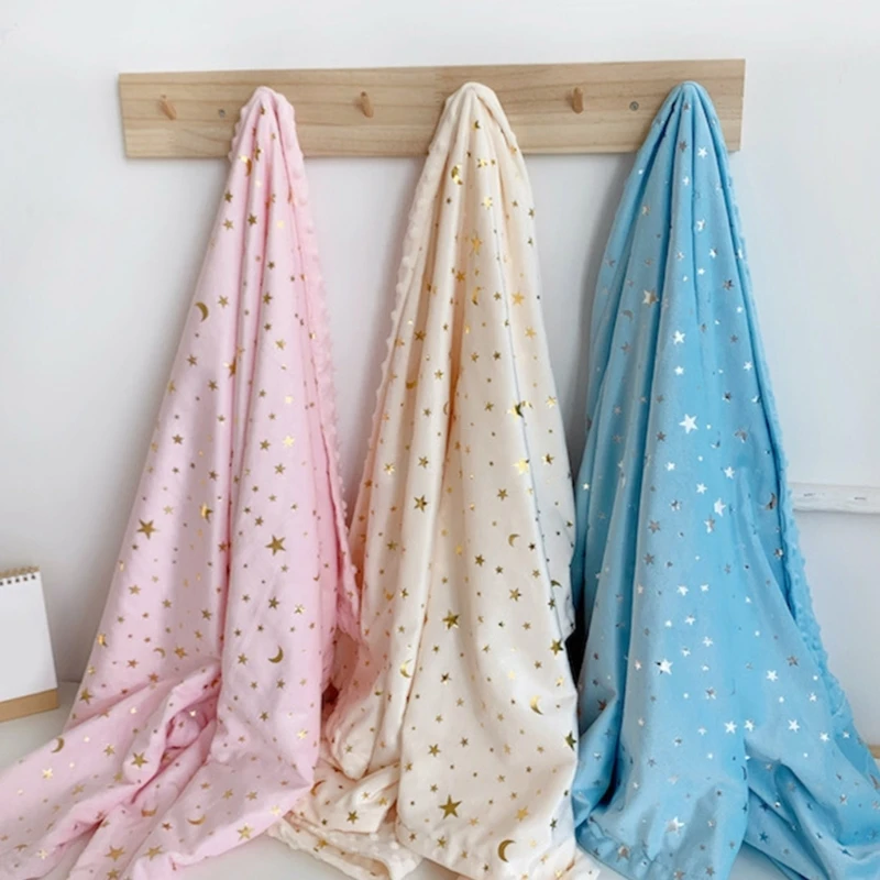 Infant Bean Bean Blanket Newborn Double-side Quilts Soft Blanket Baby Bedding Swaddle Towel Wrap with Dotted Backing
Infant Bean Bean Blanket Newborn Double-side Quilts Soft Blanket Baby Bedding Swaddle Towel Wrap with Dotted Backing