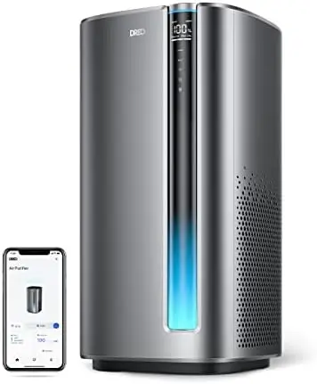 Air Purifiers for Home Large Room Bedroom, H13 True HEPA Filter Removes 99.985% of Pets Hair Particles Dust Smoke Pollen, PM2.5
Air Purifiers for Home Large Room Bedroom, H13 True HEPA Filter Removes 99.985% of Pets Hair Particles Dust Smoke Pollen, PM2.5