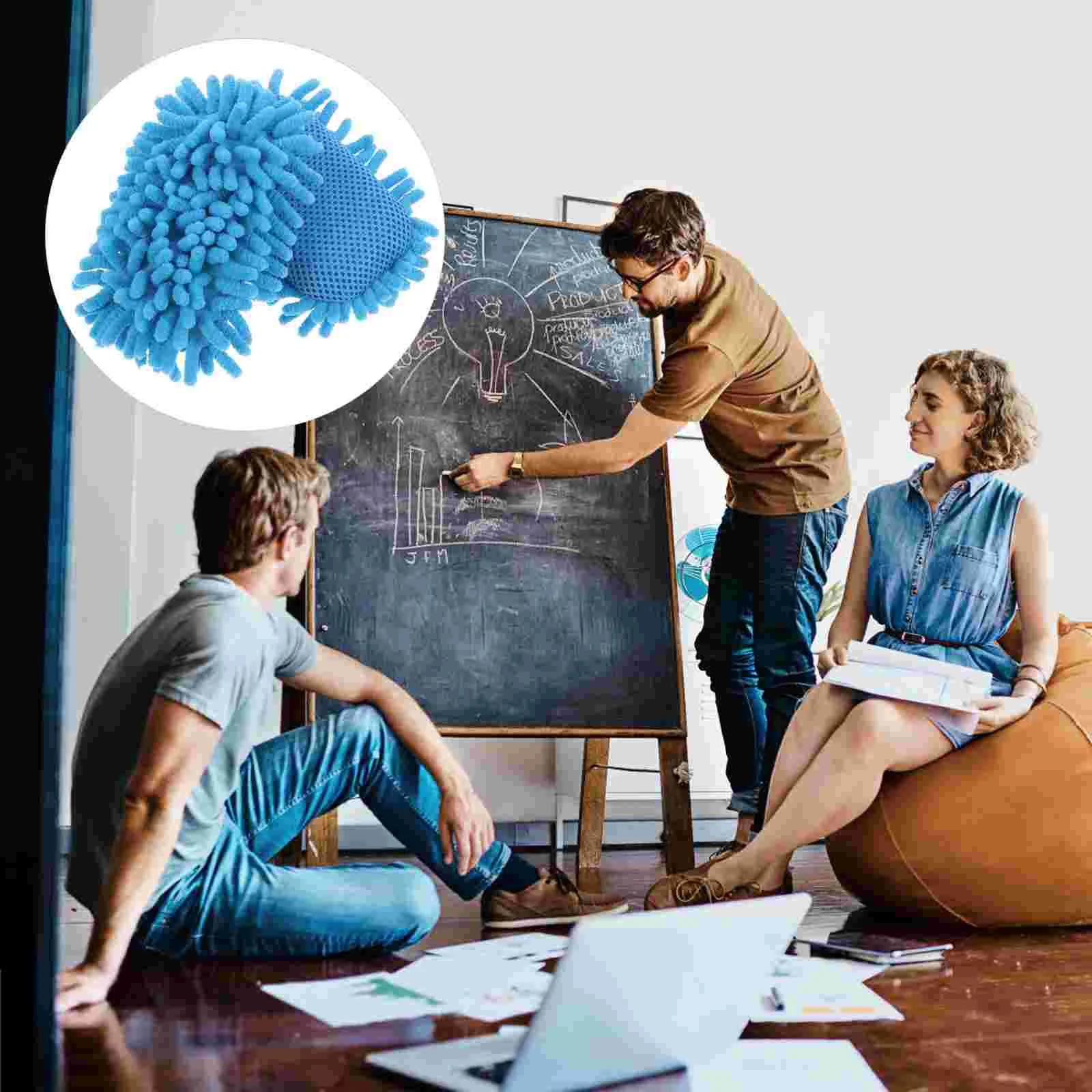 2 Pcs Chenille Blackboard Eraser Chalk Cleaner School Microfiber Sponge Small Supplies Child Kids Car Accessories
2 Pcs Chenille Blackboard Eraser Chalk Cleaner School Microfiber Sponge Small Supplies Child Kids Car Accessories