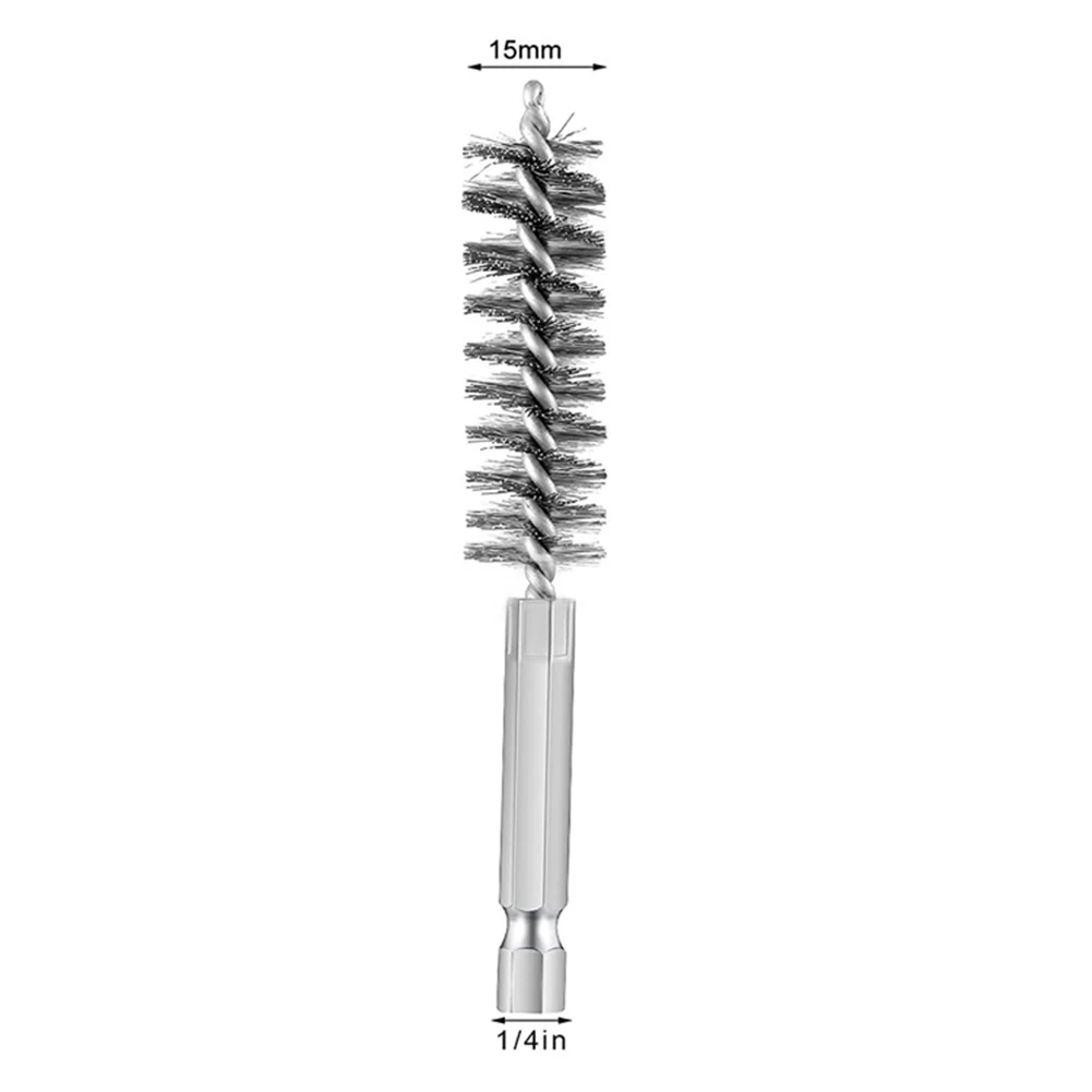 5pcs Twisted Wire Brush Stainless Steel Copper Cleaning Brush With Handle 1/4 Inch Hex Shank For Power Drill Impact Drive
5pcs Twisted Wire Brush Stainless Steel Copper Cleaning Brush With Handle 1/4 Inch Hex Shank For Power Drill Impact Drive