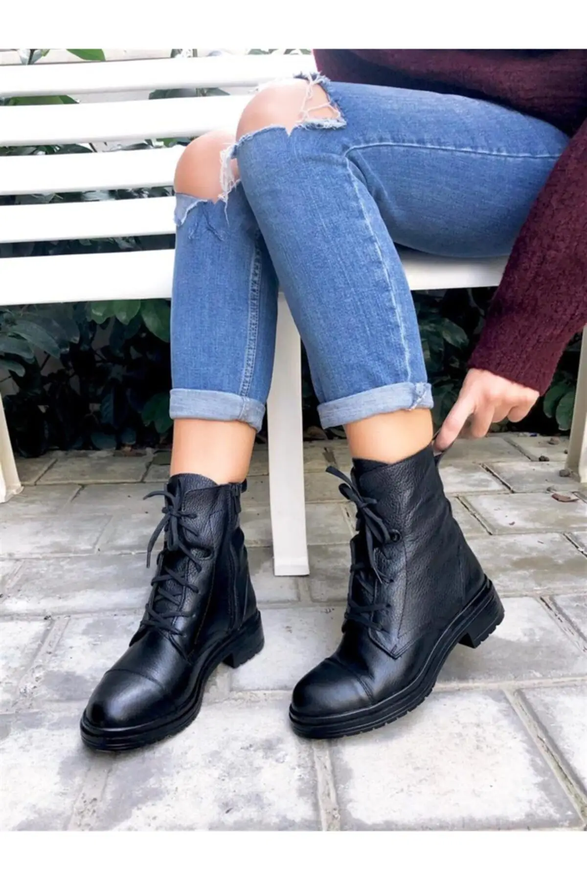 Women BootsBlack Skin 's New Arrival Luxury Stylish Female Boots Platform Designer Comfortable Ladies Boots High Quality
Women BootsBlack Skin 's New Arrival Luxury Stylish Female Boots Platform Designer Comfortable Ladies Boots High Quality