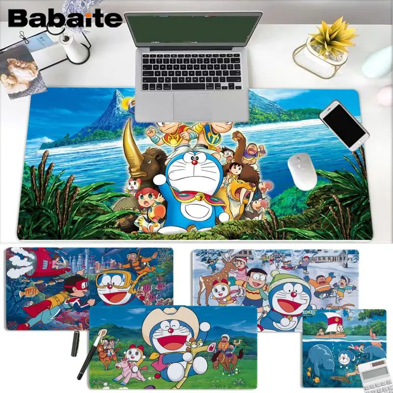Коврик для мыши в стиле аниме D-Doraemons, резиновый коврик для мыши для девочек, игровой коврик для мыши, Настольный коврик, размер для большой игровой клавиатуры с блокировкой по краям 
Коврик для мыши в стиле аниме D-Doraemons, резиновый коврик для мыши для девочек, игровой коврик для мыши, Настольный коврик, размер для большой игровой клавиатуры с блокировкой по краям