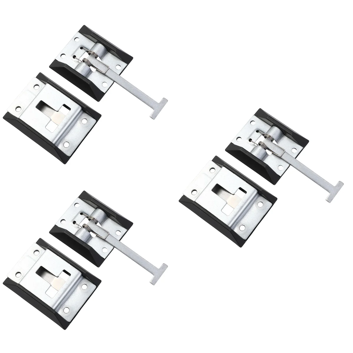 3 Count Stainless Steel Hooks Trailer Door Latch Entry Catch Lock Rv T-style Holder
3 Count Stainless Steel Hooks Trailer Door Latch Entry Catch Lock Rv T-style Holder