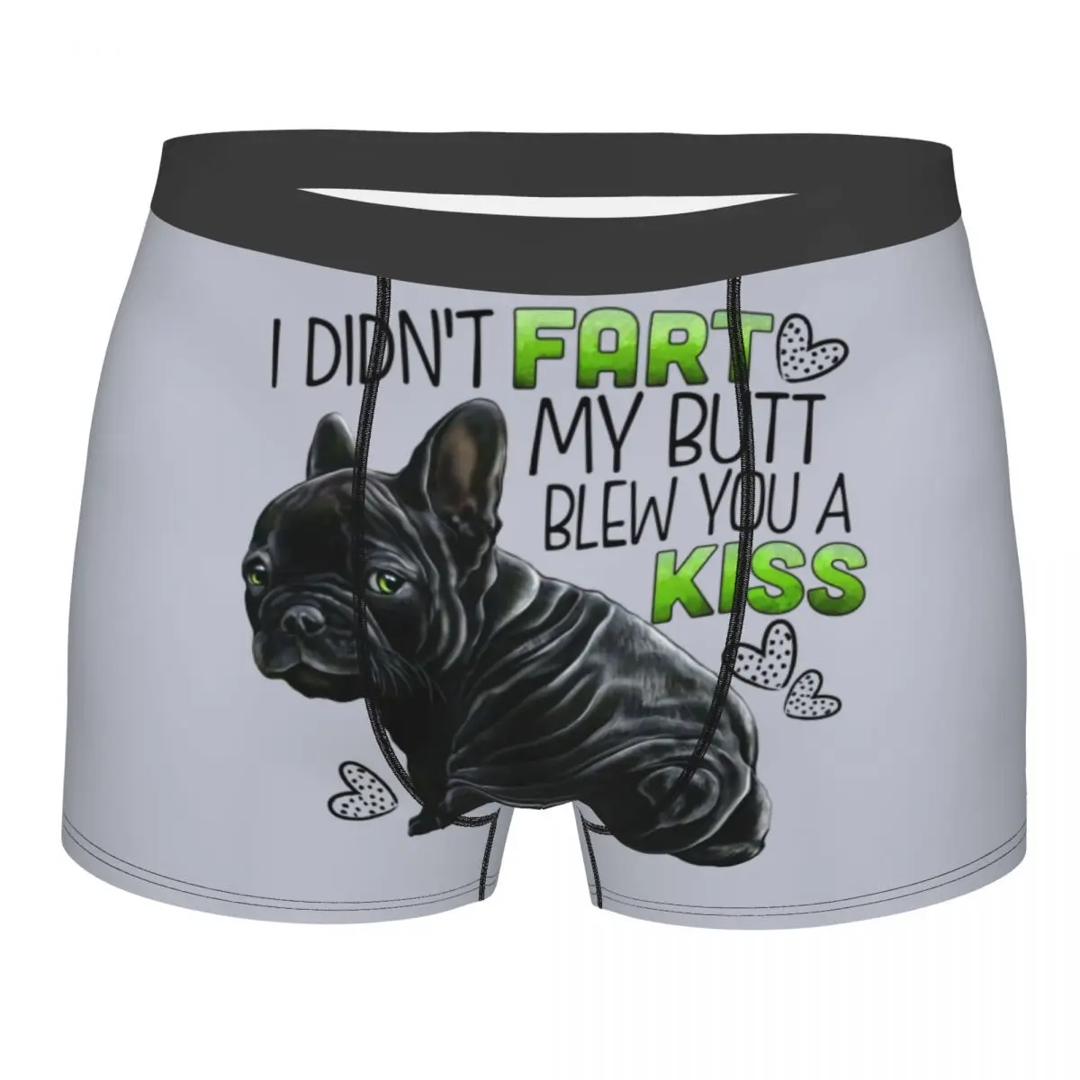 Симпатичные мужские трусы-боксеры в форме французского бульдога, мужское дышащее забавное нижнее белье с 3D принтом в виде французского бул...
Симпатичные мужские трусы-боксеры в форме французского бульдога, мужское дышащее забавное нижнее белье с 3D принтом в виде французского бул...