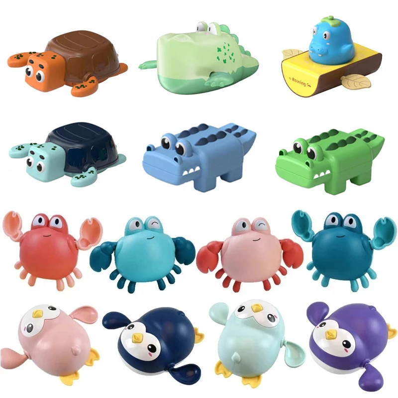 Baby Bath Toys Bathing Ducks Cartoon Animal Whale Crab Swimming Pool Classic Chain Clockwork Water Toy For Infant 0 24 Months
Baby Bath Toys Bathing Ducks Cartoon Animal Whale Crab Swimming Pool Classic Chain Clockwork Water Toy For Infant 0 24 Months