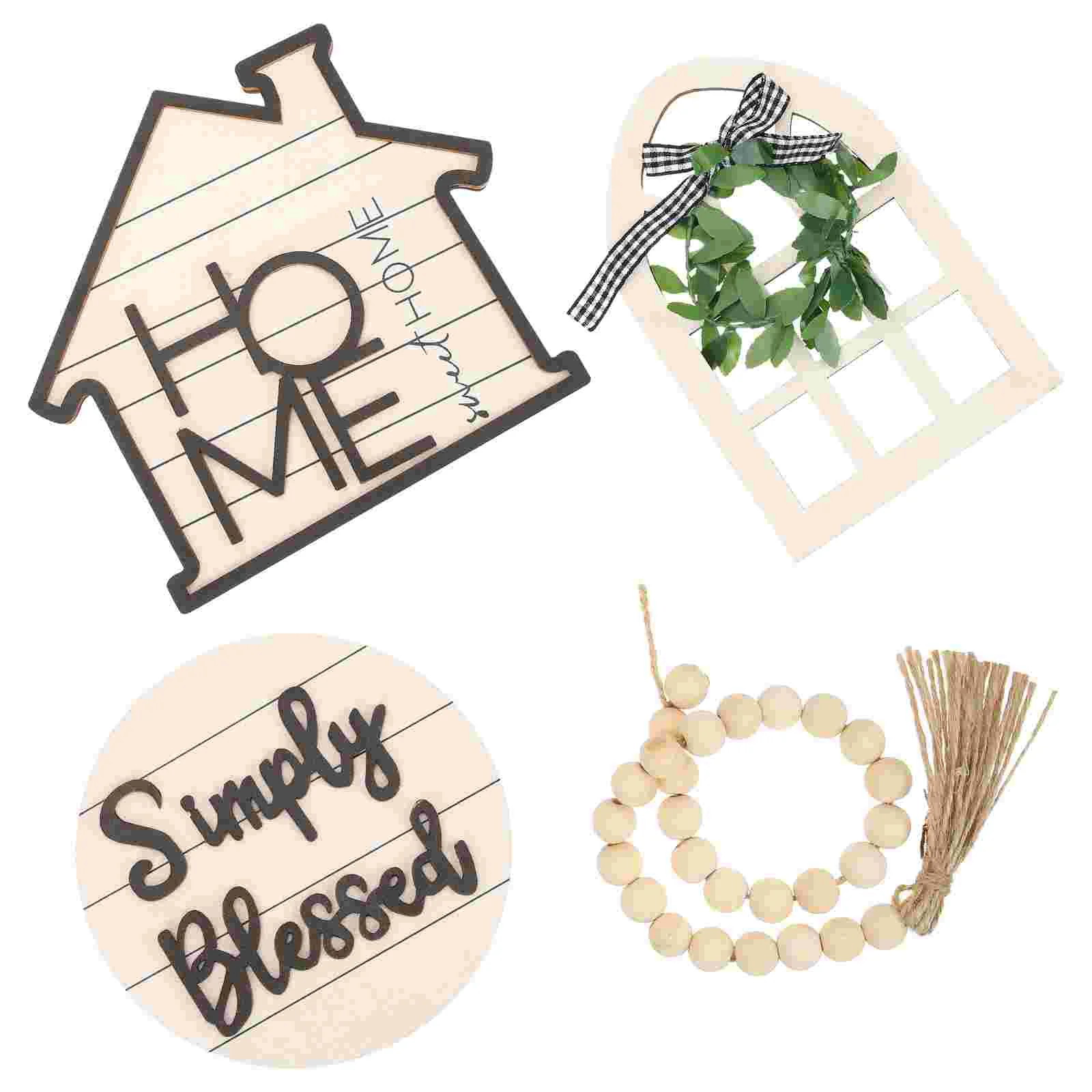 Farmhouse Tray Garland Decor Tiered Decoration Rustic Kitchen Signs Wooden Beaded Home Hanging Ornament Table Decorations Spring
Farmhouse Tray Garland Decor Tiered Decoration Rustic Kitchen Signs Wooden Beaded Home Hanging Ornament Table Decorations Spring