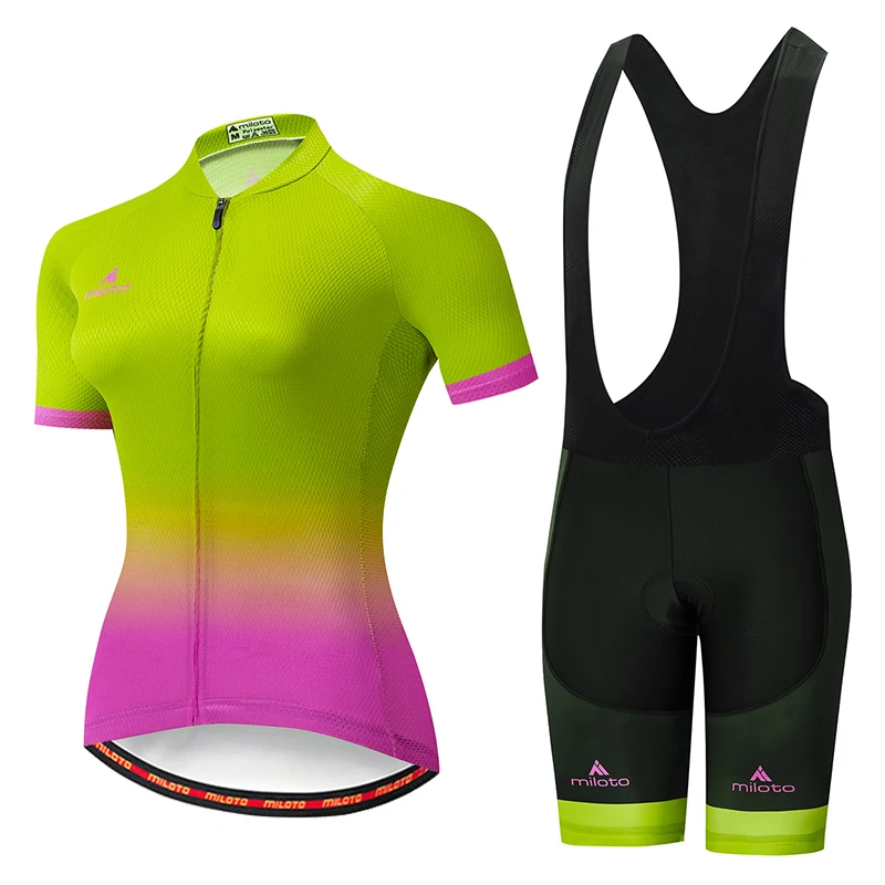 MILOTO 2021 Women Summer Short Sleeve Cycling Jersey Bicycle Road MTB Bike Shirts Outdoor Sports Ropa Ciclismo Bike Clothing
MILOTO 2021 Women Summer Short Sleeve Cycling Jersey Bicycle Road MTB Bike Shirts Outdoor Sports Ropa Ciclismo Bike Clothing
