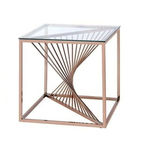 Modern minimalist living room furniture stainless steel table legs 8/10mm tempered glass Italian combination lamp table
Modern minimalist living room furniture stainless steel table legs 8/10mm tempered glass Italian combination lamp table