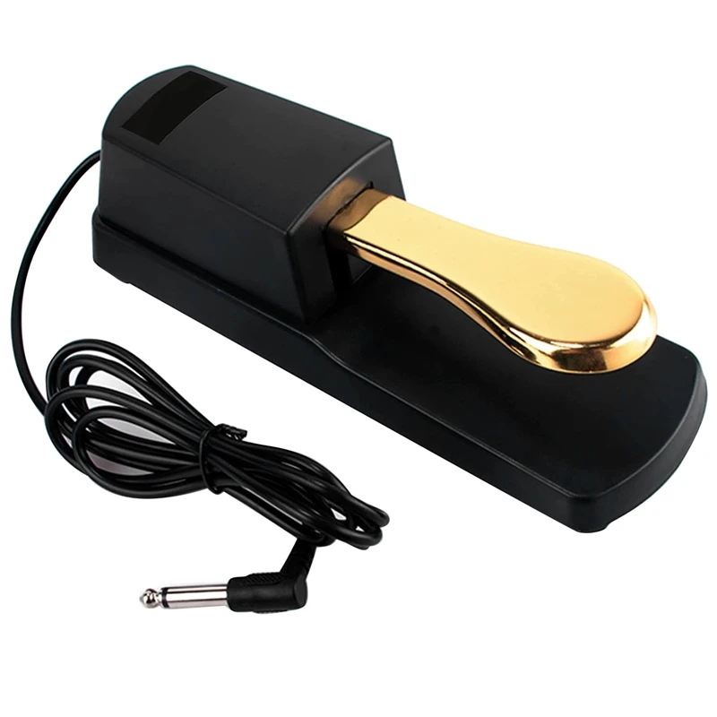 Hot AD-Universal Sustain Pedal Non-Slip Pedal Durable For Keyboard MIDI Keyboard Synthesizer And Piano
Hot AD-Universal Sustain Pedal Non-Slip Pedal Durable For Keyboard MIDI Keyboard Synthesizer And Piano