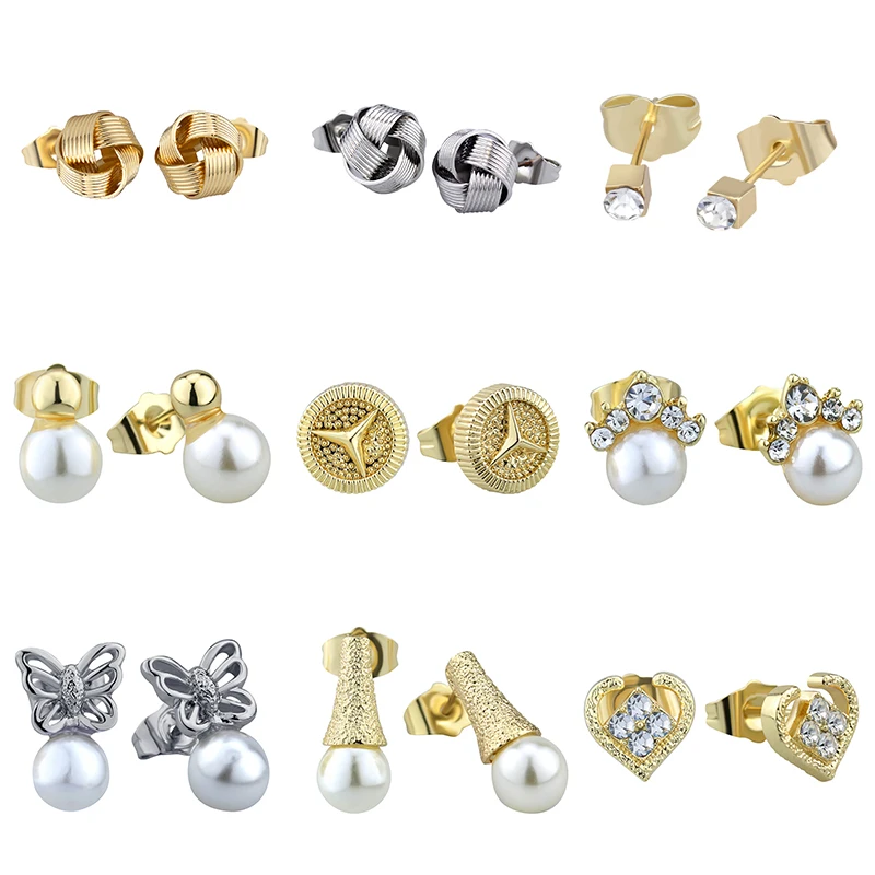 Daintys Fashion Feminine Charm Stud Earrings Ball Design Sweet Chic Gold-Plated Shining Personality Temperament Luxury Jewelry
Daintys Fashion Feminine Charm Stud Earrings Ball Design Sweet Chic Gold-Plated Shining Personality Temperament Luxury Jewelry