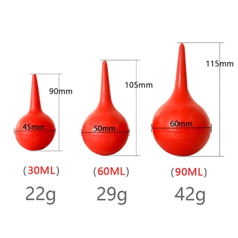 90/60/30ml Lab Laboratory Tool Rubber Manual Amniotic Fluid Suction Device Canine Feline Pet Puppy Dog Choking Pumping Nasal
90/60/30ml Lab Laboratory Tool Rubber Manual Amniotic Fluid Suction Device Canine Feline Pet Puppy Dog Choking Pumping Nasal