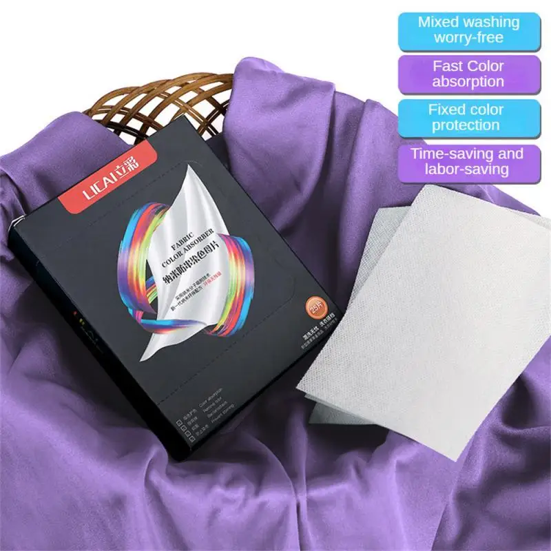 Anti-cross-color Family Dress Absorbing Color Paper Color Masterbatch Color Absorption Washing Machine Use Mixed Dyeing Portable
Anti-cross-color Family Dress Absorbing Color Paper Color Masterbatch Color Absorption Washing Machine Use Mixed Dyeing Portable