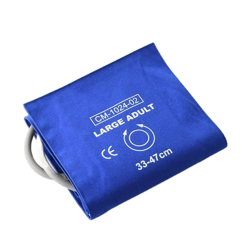 Большая манжета на руку для взрослых с двойным шлангом манжета Nibp из чистого хлопка синие манжеты для Ge Dash2000 Dash 3000 монитор пациента
Большая манжета на руку для взрослых с двойным шлангом манжета Nibp из чистого хлопка синие манжеты для Ge Dash2000 Dash 3000 монитор пациента