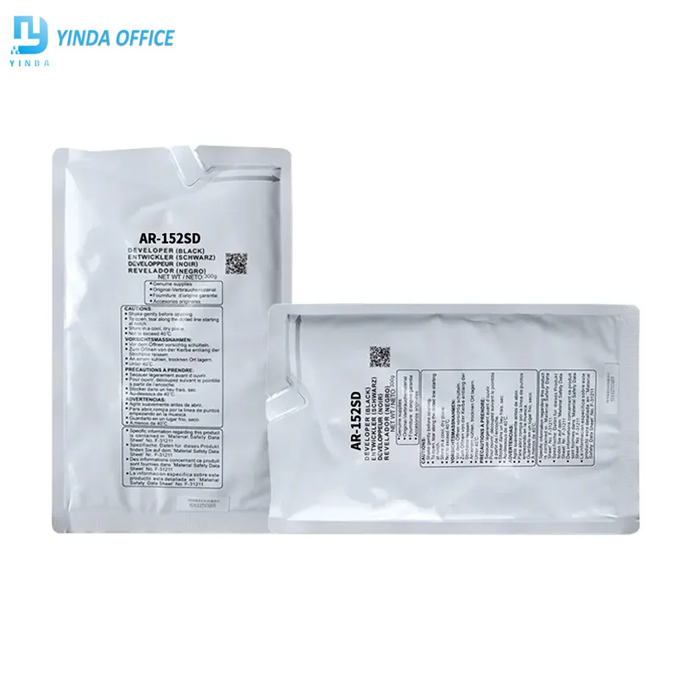 1PC 170g AR152 Developer Powder for Sharp AR151 AR 152 AR153 AR158 AR208 AR-152SD Compatible developer 
1PC 170g AR152 Developer Powder for Sharp AR151 AR 152 AR153 AR158 AR208 AR-152SD Compatible developer