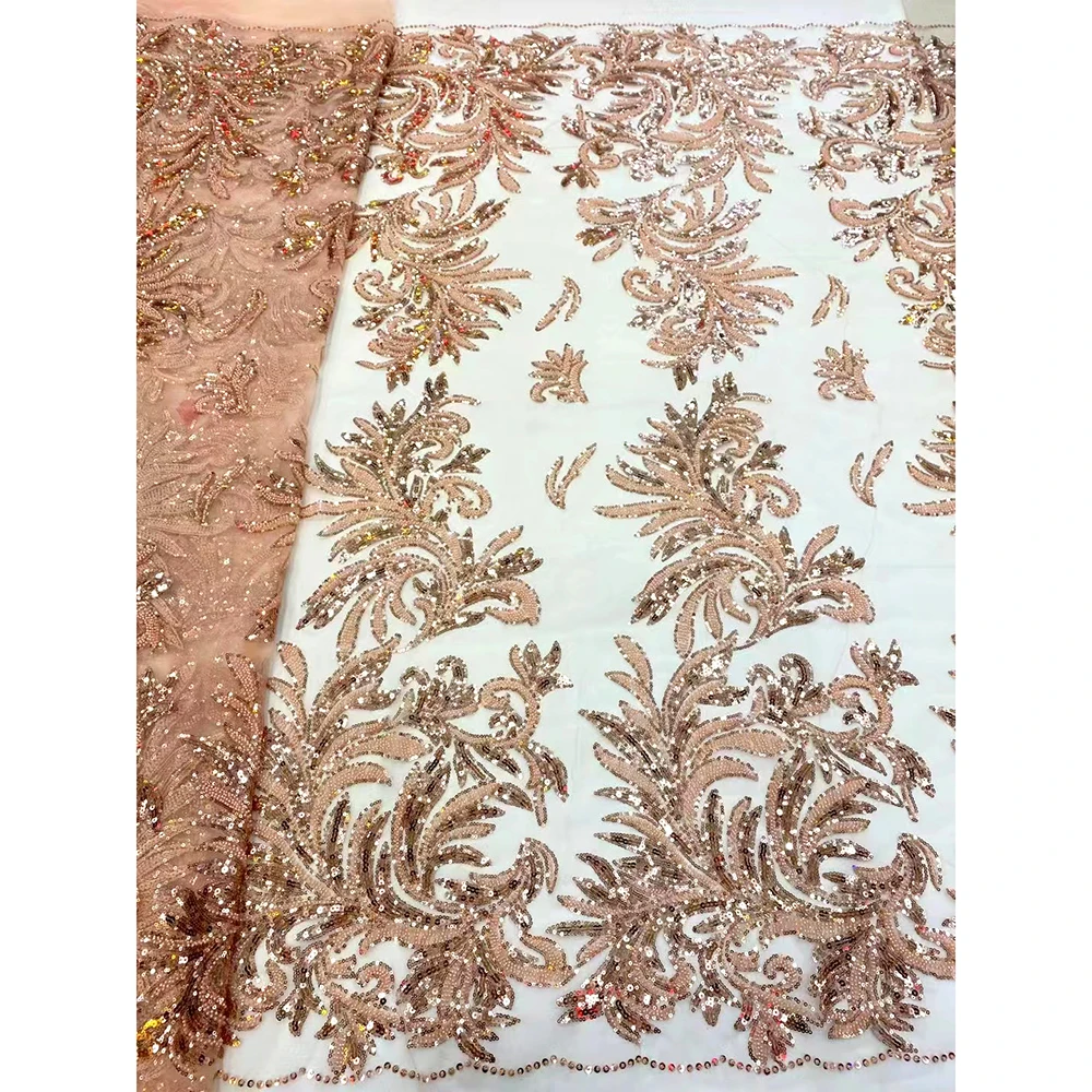 Multicolor Shiny Sequins Beaded Lace Fabric Embroidery Guipure African Party Dress High Quality Sewing Material for Women Latest
Multicolor Shiny Sequins Beaded Lace Fabric Embroidery Guipure African Party Dress High Quality Sewing Material for Women Latest