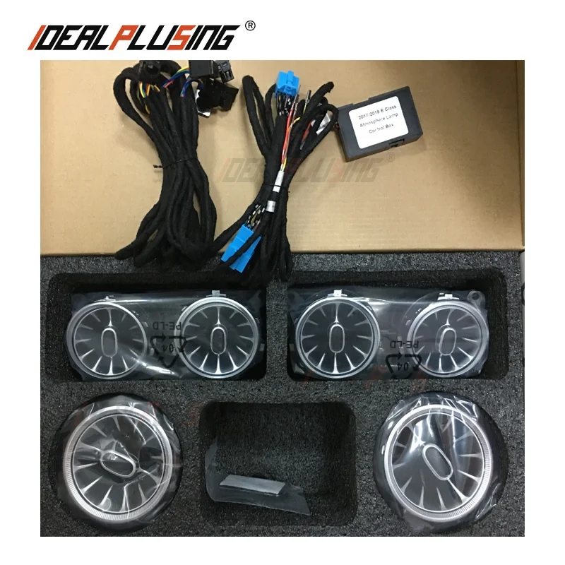 Turbo Air vent outlet with ambient light for S-class with 64 colors light 2018 car air conditioner outlet
Turbo Air vent outlet with ambient light for S-class with 64 colors light 2018 car air conditioner outlet