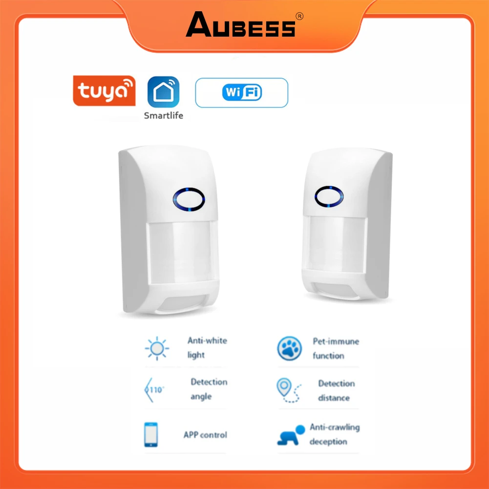 Tuya PIR Motion Sensor Wireless WIFI Infrared Detector Human Body Motion Sensor Compatible With Smart Life APP Alexa Smart Home
Tuya PIR Motion Sensor Wireless WIFI Infrared Detector Human Body Motion Sensor Compatible With Smart Life APP Alexa Smart Home