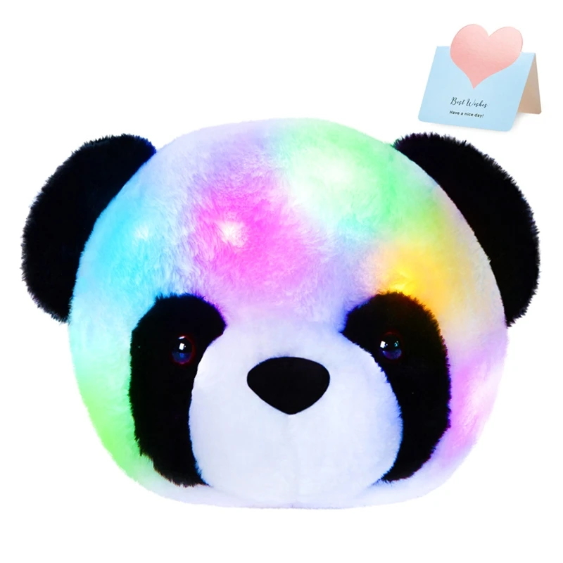14in Glowing Stuffed Animal Panda Bed Pillow Doll for Toddler Kids Soft Plush Toy Nursery Room Decor Easter Gift Supply
14in Glowing Stuffed Animal Panda Bed Pillow Doll for Toddler Kids Soft Plush Toy Nursery Room Decor Easter Gift Supply
