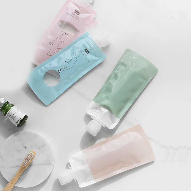 90ml Dispenser Bag Liquid Lotion Portable Collapsible Packaging Bag Reusable Leak-Proof For Shampoo Cosmetic Storage Container
90ml Dispenser Bag Liquid Lotion Portable Collapsible Packaging Bag Reusable Leak-Proof For Shampoo Cosmetic Storage Container