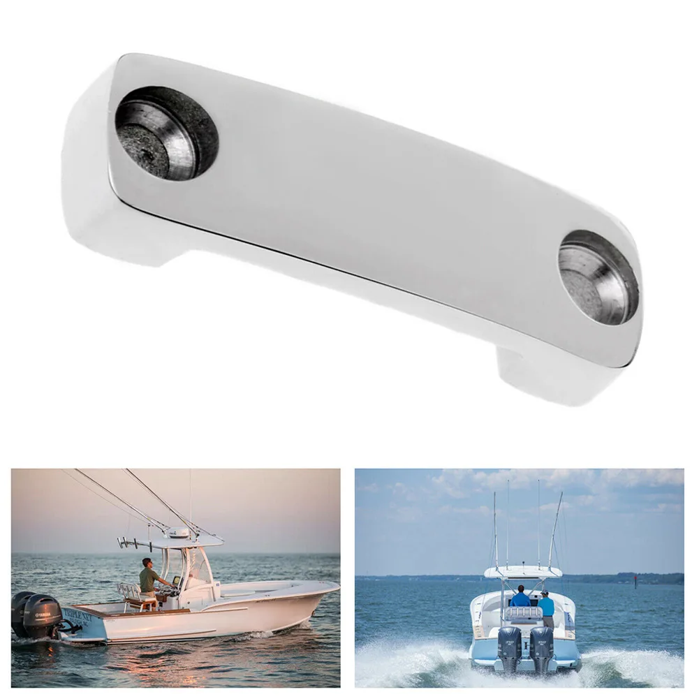 Eye Strap Loop Boat Deck Fix Silver Strong Corrosion Resistance Tie Down Rope Attach 1.89 X 0.55 Inch/4.8 X 1.4cm
Eye Strap Loop Boat Deck Fix Silver Strong Corrosion Resistance Tie Down Rope Attach 1.89 X 0.55 Inch/4.8 X 1.4cm