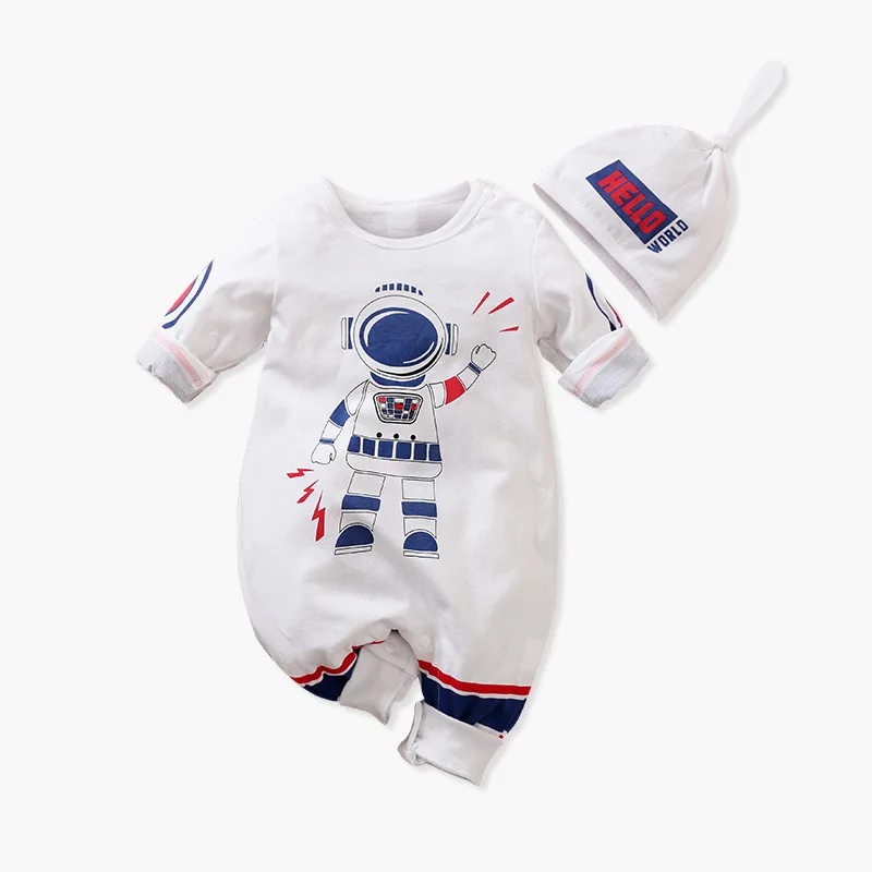 Newborn Baby Boy Clothes Romper Jumpsuits Astronaut Spacesuit Costume Children Cloth Infant Bodysuit New Born Overalls
Newborn Baby Boy Clothes Romper Jumpsuits Astronaut Spacesuit Costume Children Cloth Infant Bodysuit New Born Overalls
