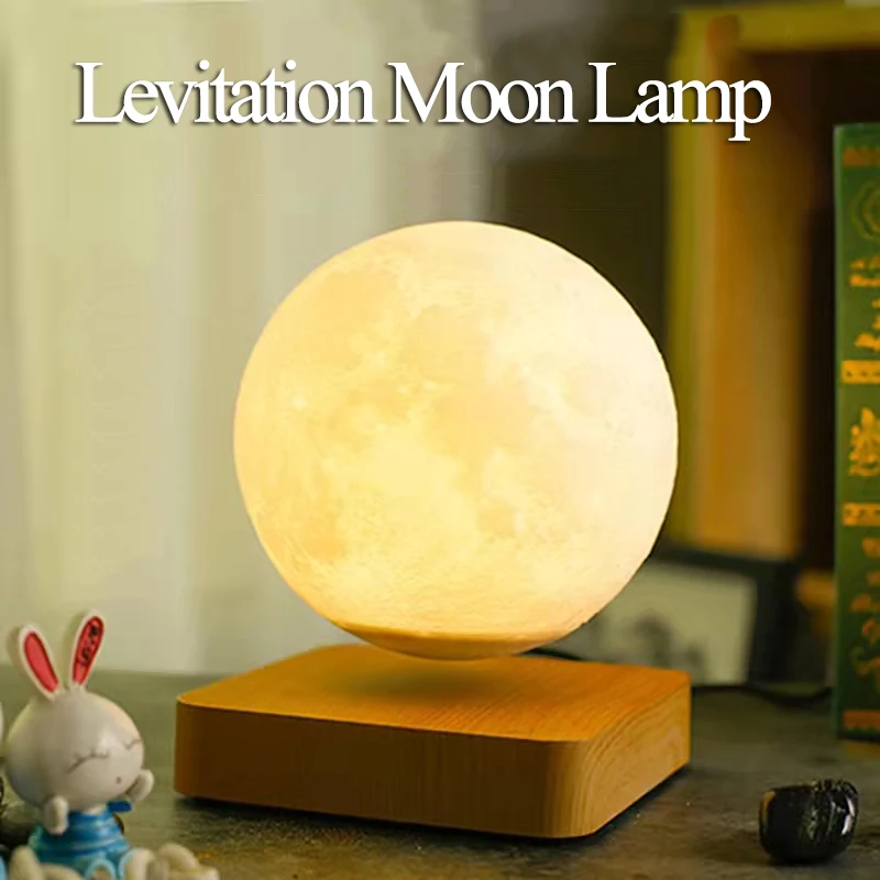 3 Color Change LED Night Lamp Levitating Creative 3D Touch Magnetic Levitation Moon Lamp Night Light Rotating LED Floating Lamp
3 Color Change LED Night Lamp Levitating Creative 3D Touch Magnetic Levitation Moon Lamp Night Light Rotating LED Floating Lamp