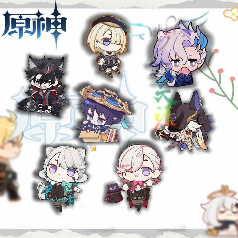 Lyney Lynette Badges Pins Anime Fontaine Genshin Impact Women Brooch Fashion Creative Cosplay Kawaii Brooches for Bag Accessorie
Lyney Lynette Badges Pins Anime Fontaine Genshin Impact Women Brooch Fashion Creative Cosplay Kawaii Brooches for Bag Accessorie