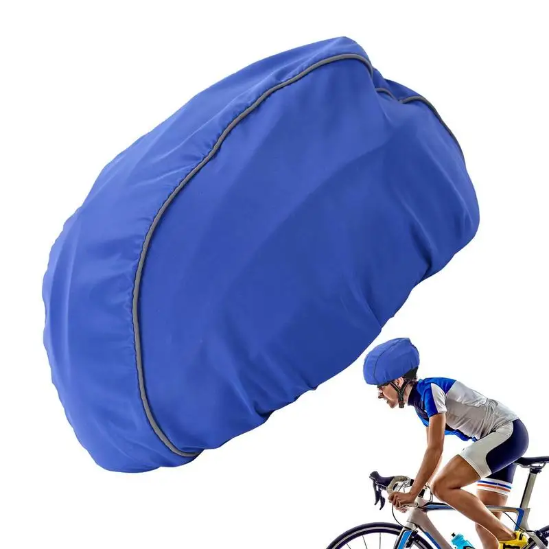 Bicycle Helmet Waterproof Cover With Reflective Strip Cycling MTB Road Bike Helmet Rain Cover Oxford Cloth Protection Cover
Bicycle Helmet Waterproof Cover With Reflective Strip Cycling MTB Road Bike Helmet Rain Cover Oxford Cloth Protection Cover