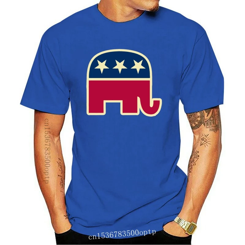 New Fashion Republican Elephant Political Party Right Wing Conservative Mens T-Shirt Unisex Tee
New Fashion Republican Elephant Political Party Right Wing Conservative Mens T-Shirt Unisex Tee