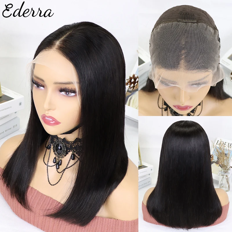 Straight Short Bob Wig 13x4 Lace Front Human Hair Wigs for Black Women Pre Plucked Bone Straight Cheap Natural Brazilian Hair
Straight Short Bob Wig 13x4 Lace Front Human Hair Wigs for Black Women Pre Plucked Bone Straight Cheap Natural Brazilian Hair