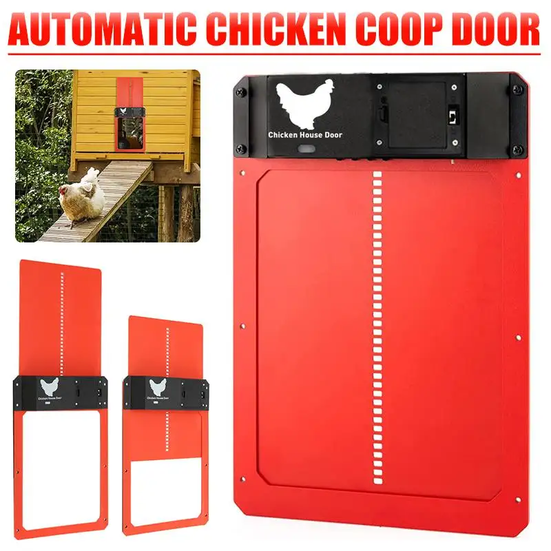 Automatic Chicken Coop Door Light Sense Ultimate Door For Chicken Auto Open Close Door Opener Poultry Chicken Duck Door Opener
Automatic Chicken Coop Door Light Sense Ultimate Door For Chicken Auto Open Close Door Opener Poultry Chicken Duck Door Opener