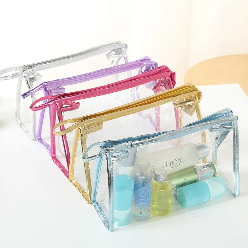 Transparent Portable Cosmetic Bag Women Makeup Organizer Fashion Women's Storage Bag Travel Washing Bag
Transparent Portable Cosmetic Bag Women Makeup Organizer Fashion Women's Storage Bag Travel Washing Bag