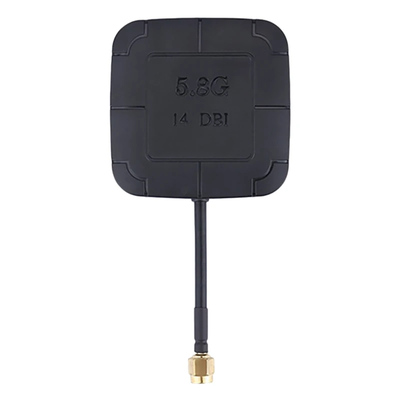 

5.8G 14DBI High Gain Flat Panel FPV Antenna RP-SMA for Receiver RC Drones Quadcopter FPV Receiver Multi-Rotor Stablize