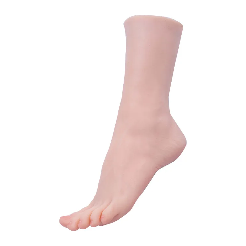 

Сексуальная модель стопы для взрослых женщин реквизит для съемки ног имитация жидкой платины силиконовые красивые пальцы ZISHINE TG4101
