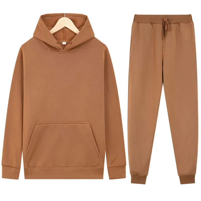 2022 new Men's ladies casual wear suit sportswear suit solid color pullover + pants suit autumn and winter fashion suit
2022 new Men's ladies casual wear suit sportswear suit solid color pullover + pants suit autumn and winter fashion suit