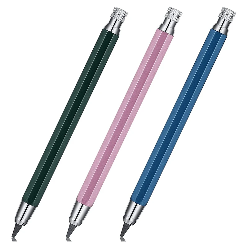 3 Pcs 5.6 Mm Mechanical Pencils Sketch Up Automatic Mechanical Graphite Pencil For Draft Drawing Wood Working
3 Pcs 5.6 Mm Mechanical Pencils Sketch Up Automatic Mechanical Graphite Pencil For Draft Drawing Wood Working